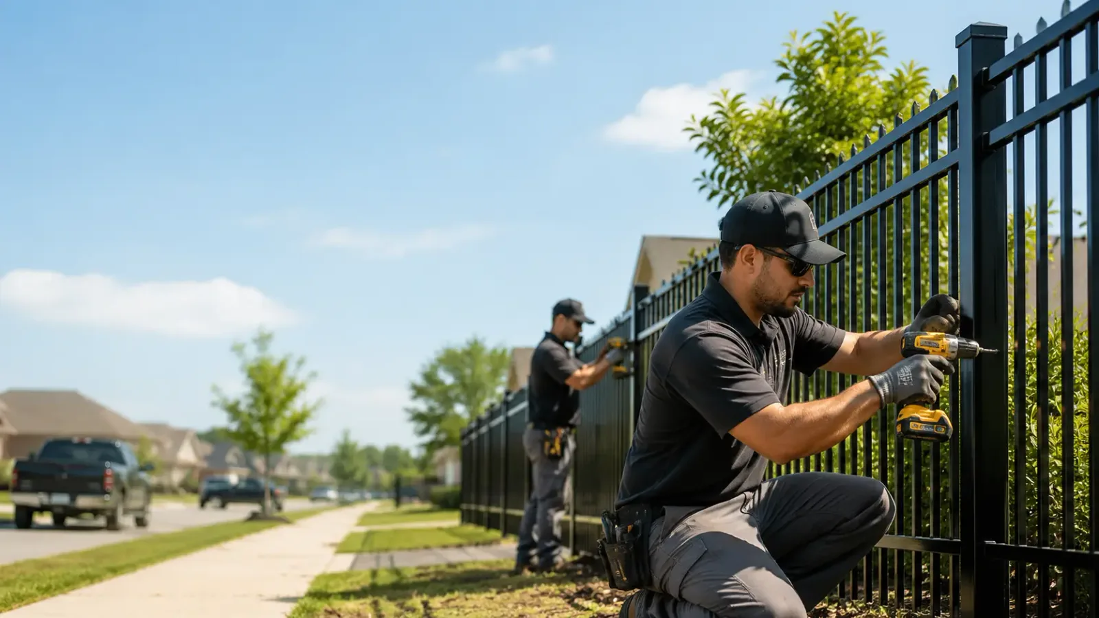 Metal Fence Installation in Holmdel, NJ